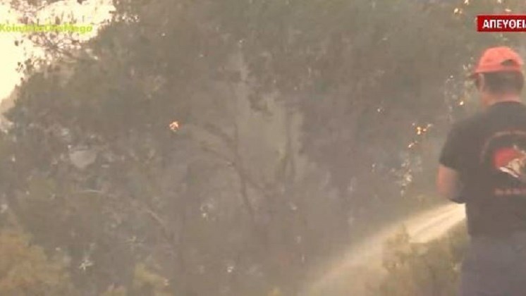 Φωτιά στην Αττική: Συνεχείς οι αναζωπυρώσεις σε Αφίδνες και Ιπποκράτειο Πολιτεία