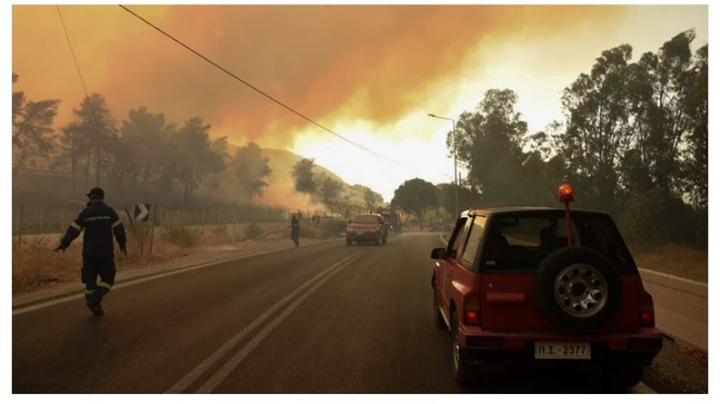 Φωτιά στη Ζήρια: Συνέλαβαν άνδρα για εμπρησμό από αμέλεια