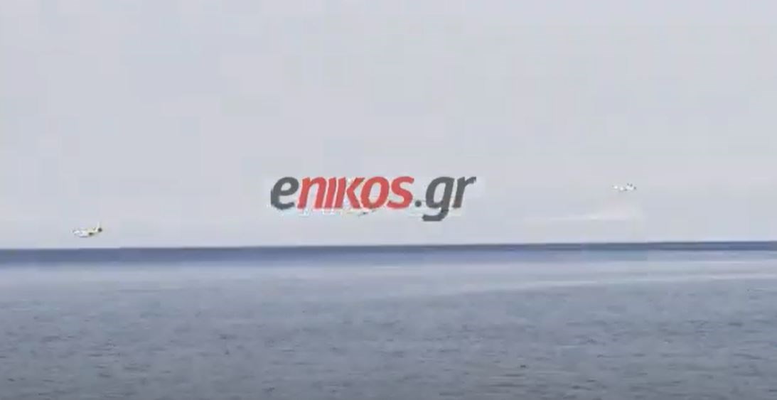 Ταυτόχρονη υδροληψία τεσσάρων καναντέρ – ΒΙΝΤΕΟ αναγνώστη