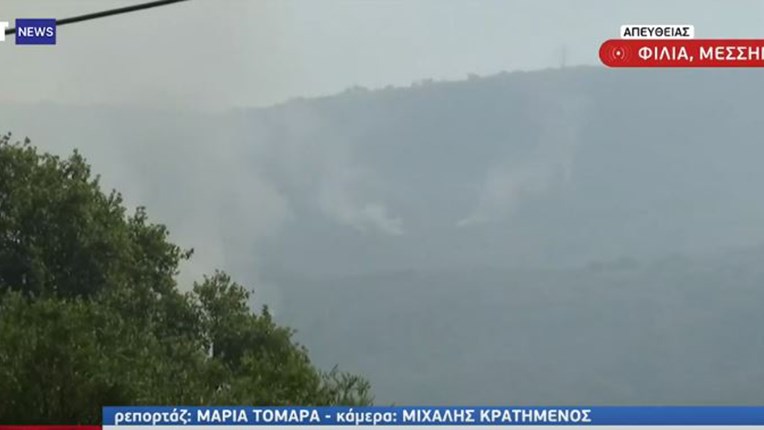 Φωτιά στη Μεσσηνία – Μάχη σε πολλά μέτωπα