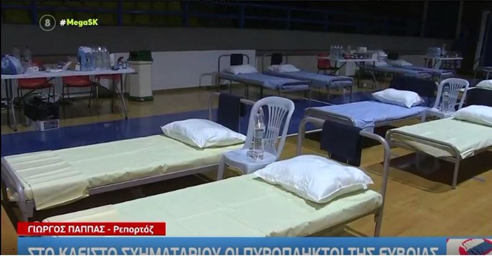 Στο Σχηματάρι πυρόπληκτοι της Εύβοιας – Συγκινεί η μαρτυρία ηλικιωμένης που έχασε το σπίτι της – ΒΙΝΤΕΟ