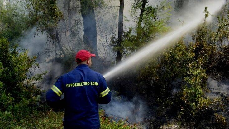 Σε ποιες περιοχές είναι πολύ υψηλός ο κίνδυνος πυρκαγιάς σήμερα
