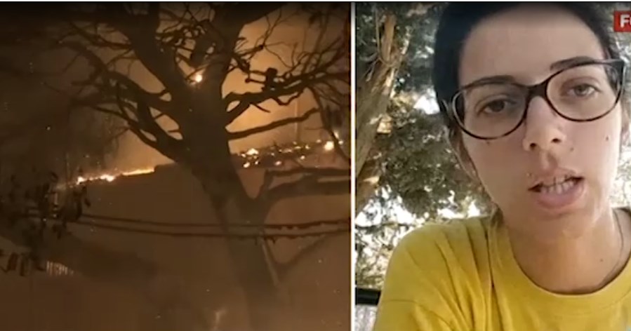 Φωτιά στη Βαρυμπόμπη: Συγκλονίζει η εθελόντρια που έσωζε σπίτια γειτόνων ενώ καιγόταν το δικό της