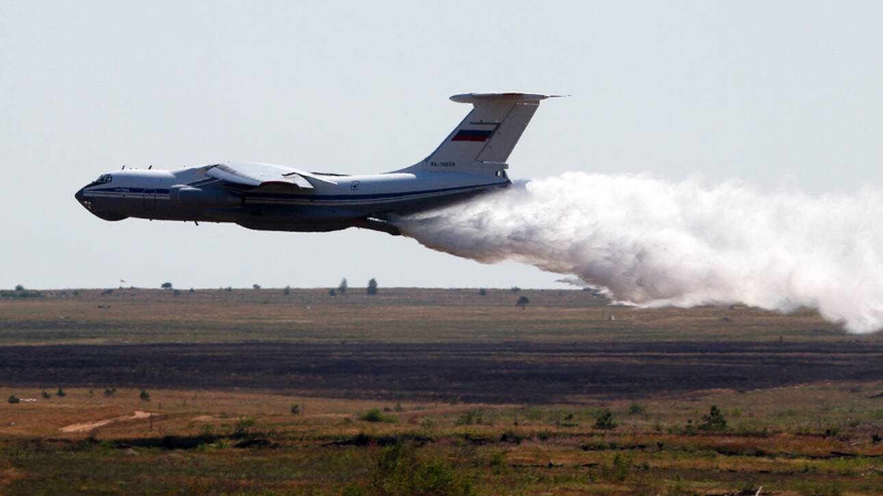 Φωτιές στην Ελλάδα: Τα θηριώδη Ilyushin Il-76 στέλνει ο Πούτιν – Μεταφέρουν έως 44 τόνους νερού