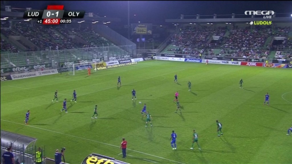 Λουντογκόρετς-Ολυμπιακός 0-1 (ΗΜ.)