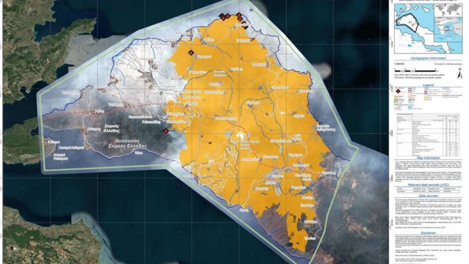 Φωτιά στην Εύβοια: Γροθιά στο στομάχι η φωτογραφία του “Κοπέρνικου” – Στάχτη χιλιάδες στρέμματα