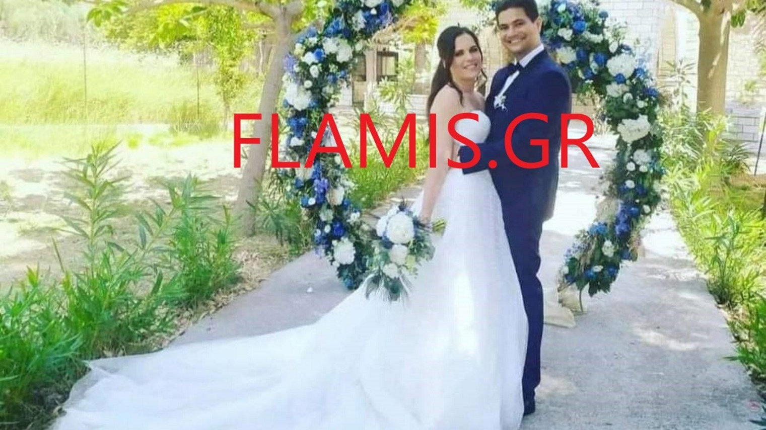 Επεισοδιακός γάμος στη Φωκίδα – Η νύφη εγκλωβίστηκε λόγω της φωτιάς