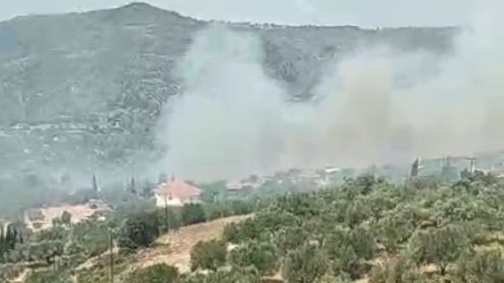 Αναζωπύρωση στο Νεοχώρι Αρκαδίας – Οι φλόγες κοντά στα σπίτια