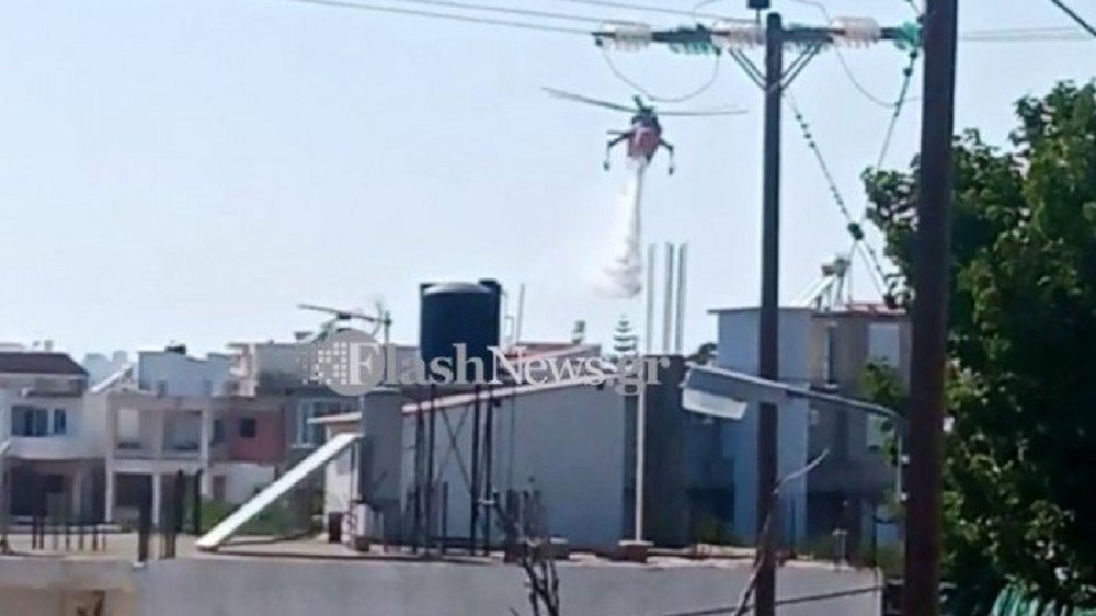 Φωτιά κοντά σε κατοικημένη περιοχή στα Χανιά – Άμεση η κινητοποίηση της Πυροσβεστικής