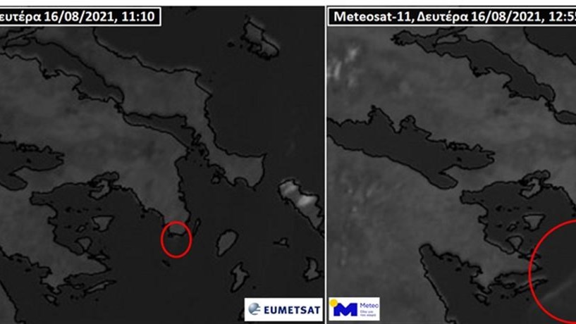 Φωτιά στην Κερατέα: Ορατός από το διάστημα ο καπνός – Συγκλονιστικές εικόνες