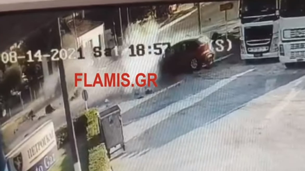 Σοκαριστικό τροχαίο στην Πάτρα – ΒΙΝΤΕΟ από τη σφοδρή σύγκρουση