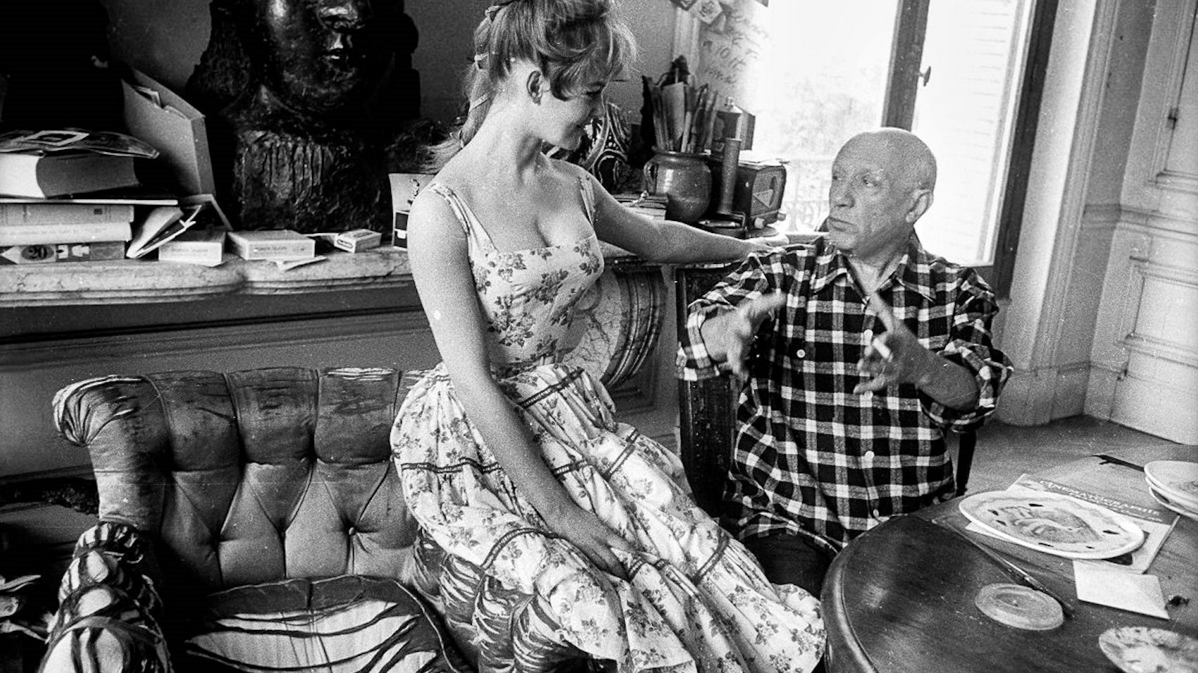 Όταν η Brigitte Bardot συνάντησε τον Pablo Picasso – Άραγε η τέχνη γοητεύτηκε από την ομορφιά;