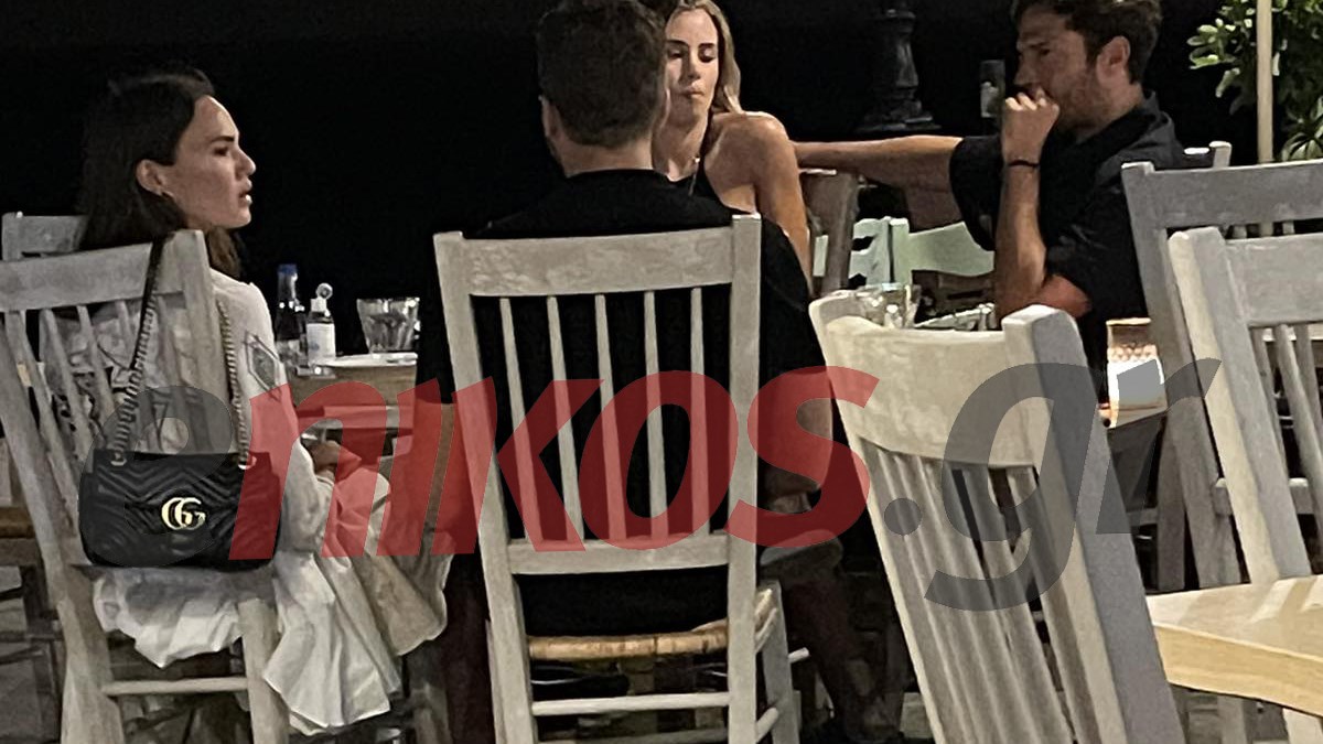 Κωνσταντίνος Αργυρός: Οι διακοπές στα Χανιά και το δείπνο σε γνωστό εστιατόριο – ΦΩΤΟ