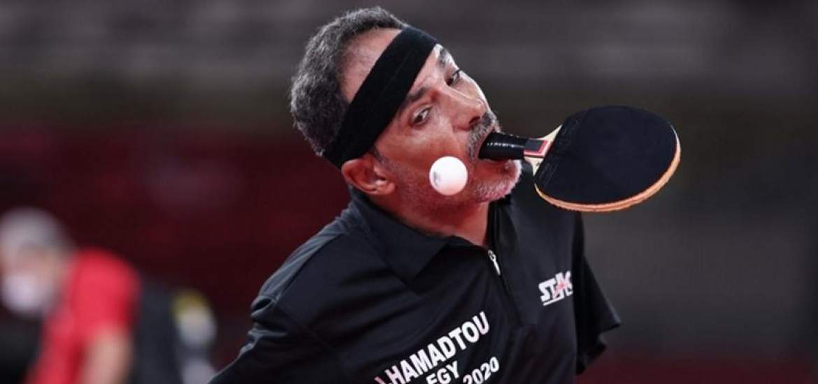 Παραολυμπιακοί Αγώνες: Συγκλονίζει ο Αιγύπτιος αθλητής που παίζει πινγκ πονγκ με το στόμα