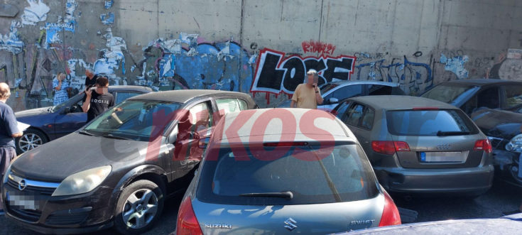 Καραμπόλα τροχαίο Κηφισίας