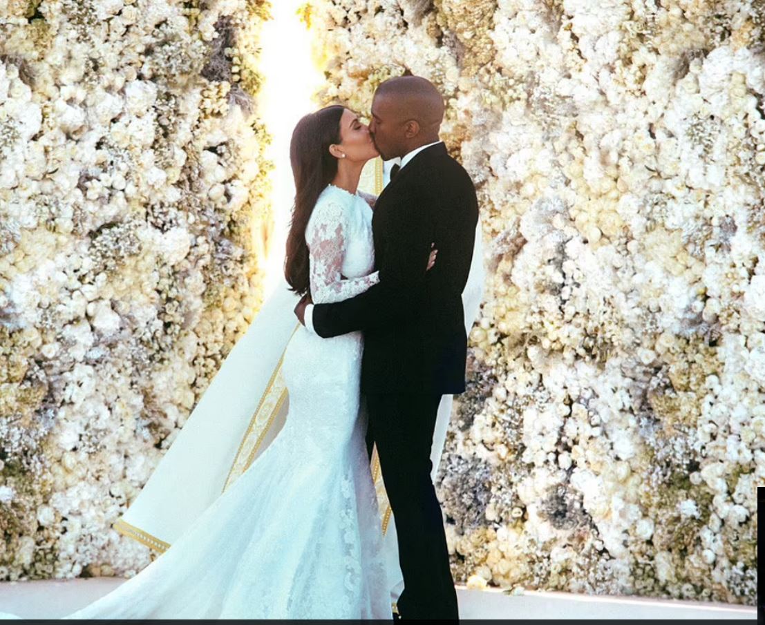 Kim - Kanye - γάμος