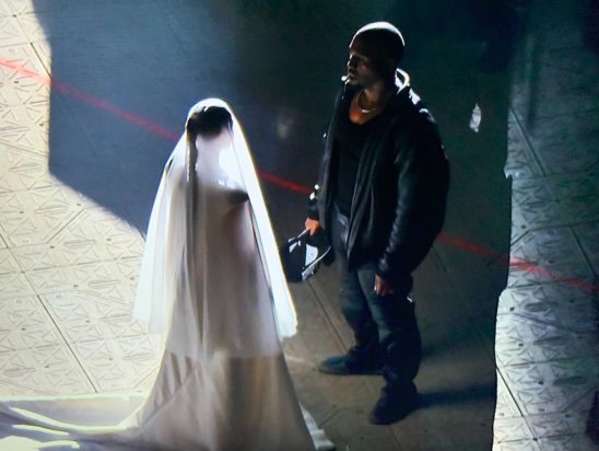 Kim Kardashian - Kanye West - νυφικό