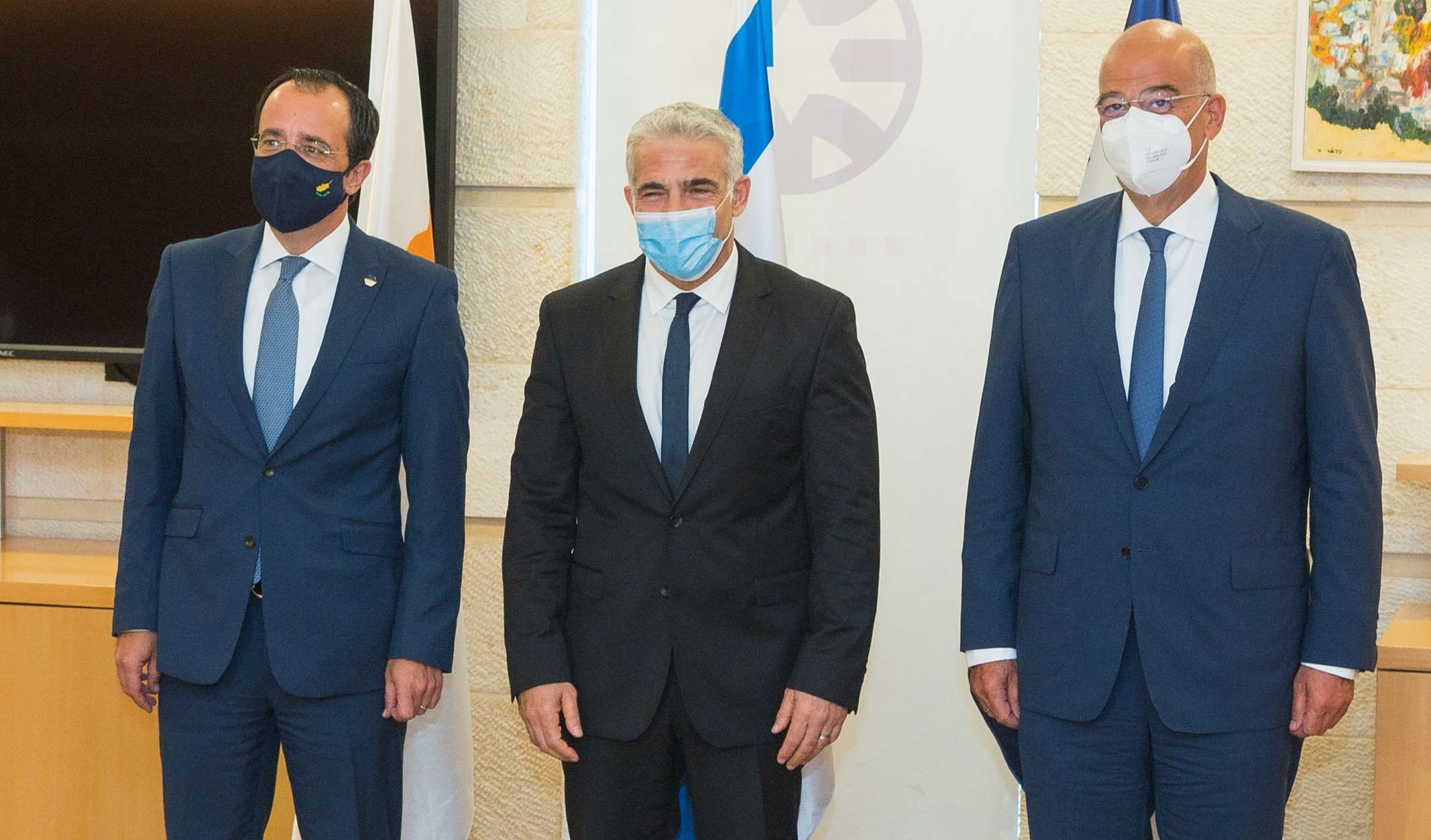 Ολοκληρώθηκε η τριμερής Ελλάδας-Κύπρου-Ισραήλ