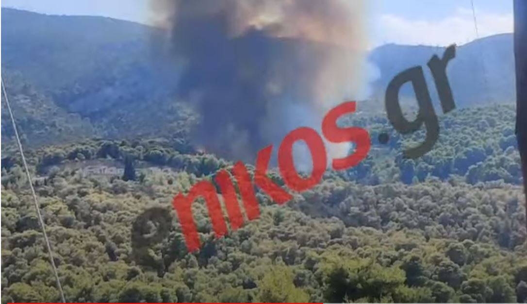 Φωτιά στην Κορινθία: Ενισχύθηκαν οι πυροσβεστικές δυνάμεις