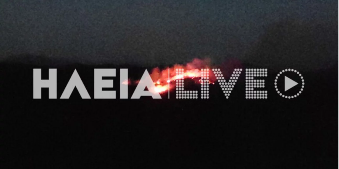 Οριοθετήθηκε η φωτιά στην Ηλεία – BINTEO