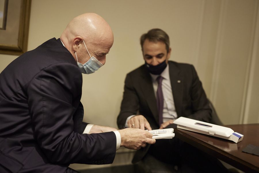 Κυριάκος Μητσοτάκης-πρόεδρος FIFA