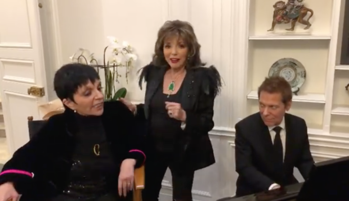 Liza Minnelli Joan Collins