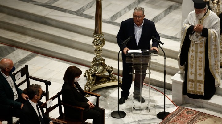 Δημήτρης Κουτσούμπας- Μίκης Θεοδωράκης