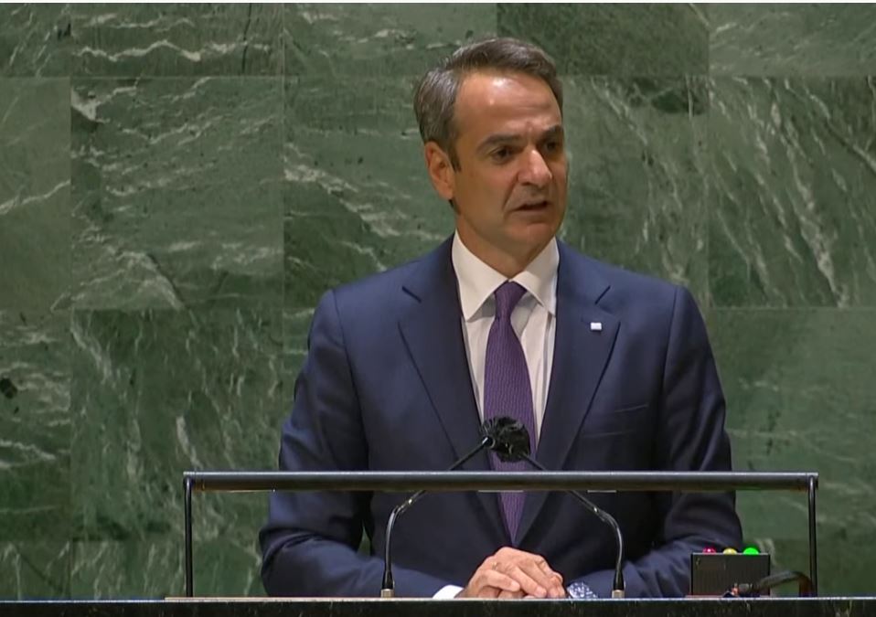 Μήνυμα Μητσοτάκη στην Τουρκία από τον ΟΗΕ: Ζούμε συνεχώς με το casus belli πάνω από το κεφάλι μας