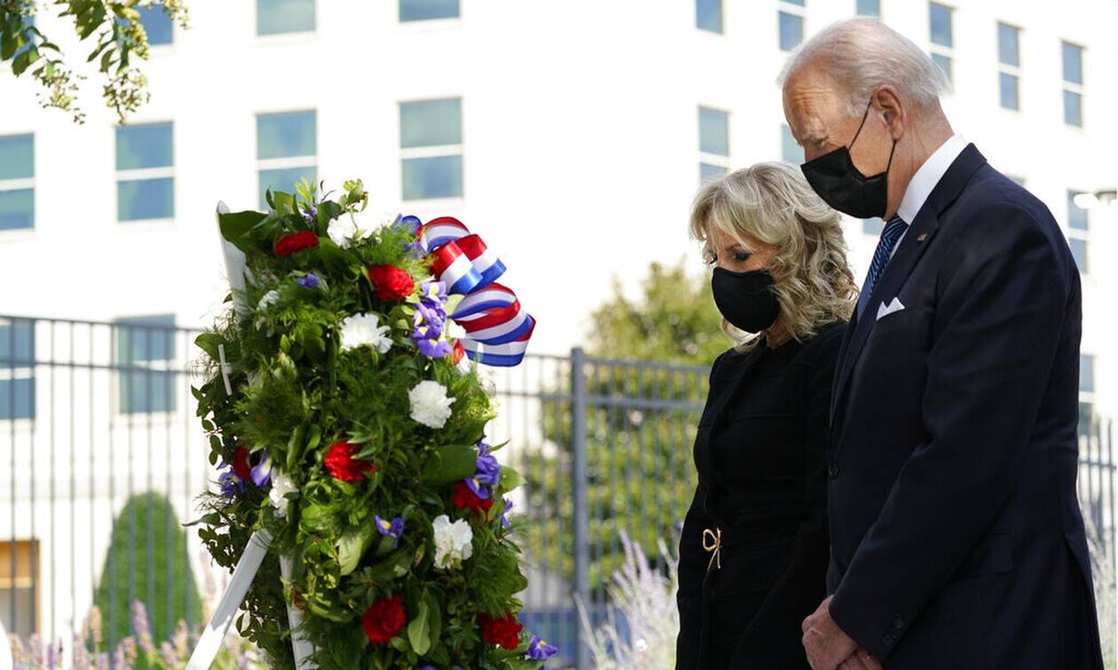 11η Σεπτεμβρίου: Ο Μπάιντεν στο Πεντάγωνο όπου συνετρίβη το αεροπλάνο με τα 184 θύματα