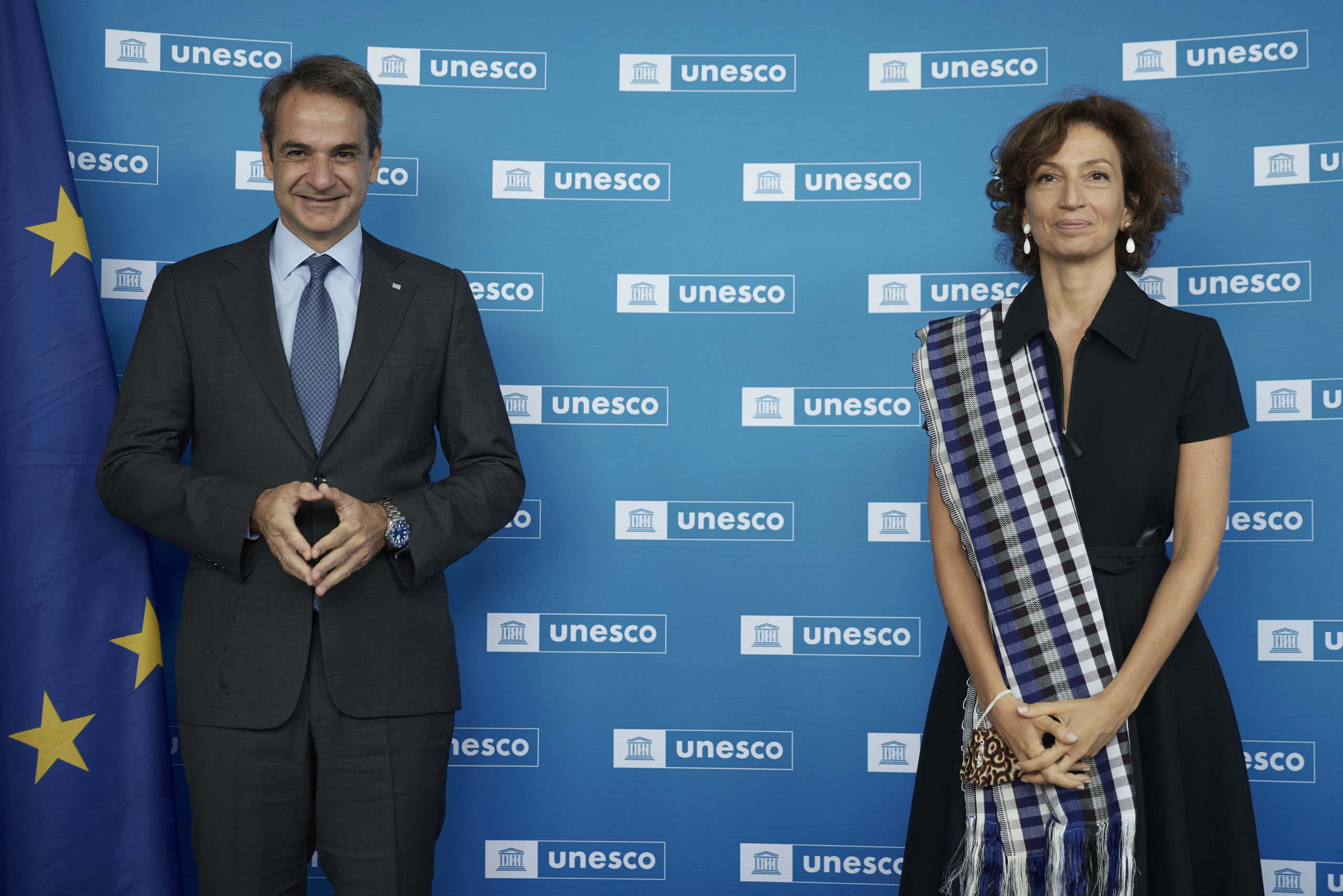 Κυριάκος Μητσοτάκης Audrey Azoulay