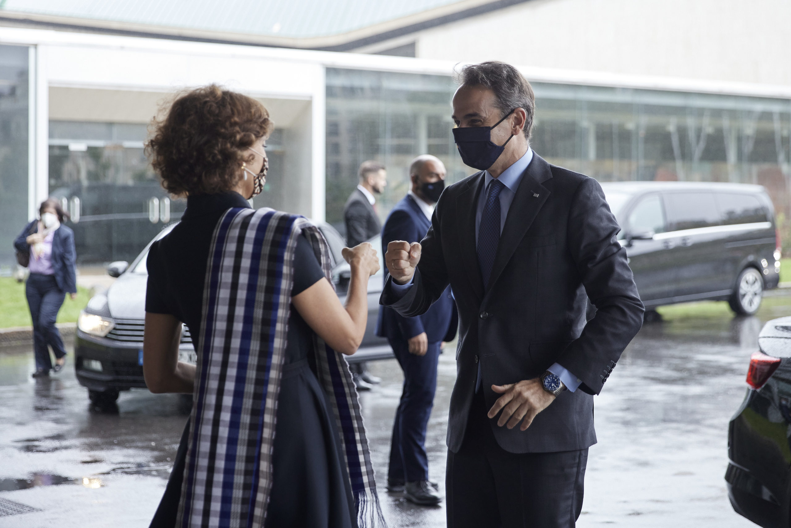 Κυριάκος Μητσοτάκης Audrey Azoulay