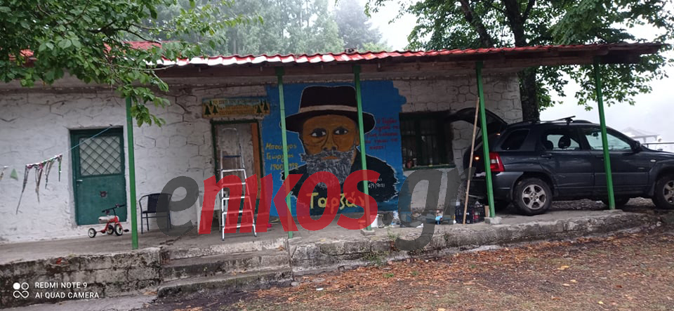 Ράλι Ακρόπολις: Οι τοιχογραφίες στην καλύβα του θρυλικού “Ταρζάν”