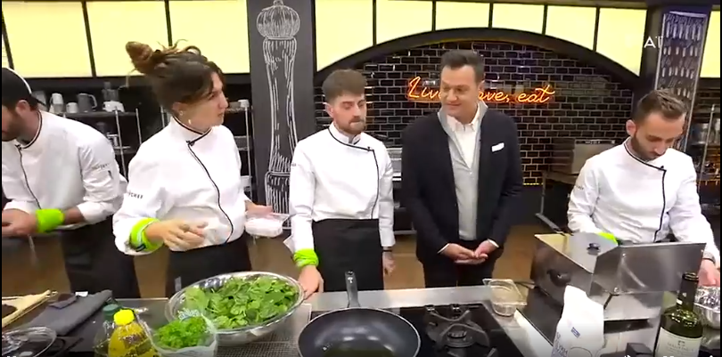 Απρόοπτο στο Top Chef: Ο Αστέριος βρίσκει… χώμα στο σπανάκι – ΒΙΝΤΕΟ