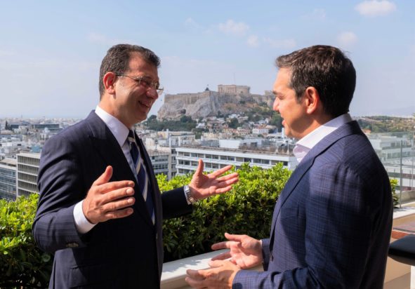 Αλέξης Τσίπρας - Ιμάμογλου- δήμαρχος Κωνσταντινούπολης