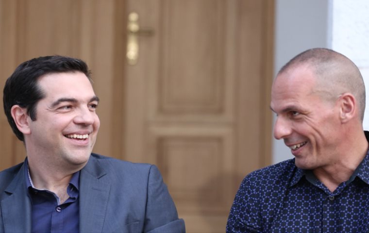 Αλέξης Τσίπρας Γιάνης Βαρουφάκης