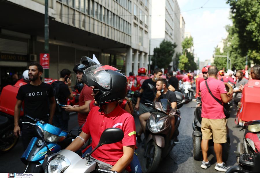 efood διανομείς πορεία