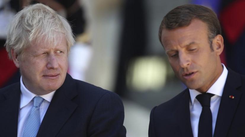 Εμανουέλ Μακρόν Μπόρις Τζόνσον