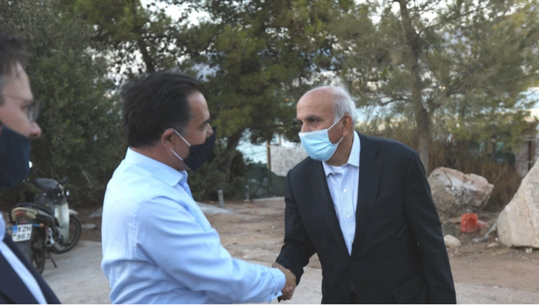 Επίσκεψη Γεωργιάδη στην επένδυση της Grivalia στα «Αστέρια της Γλυφάδος»