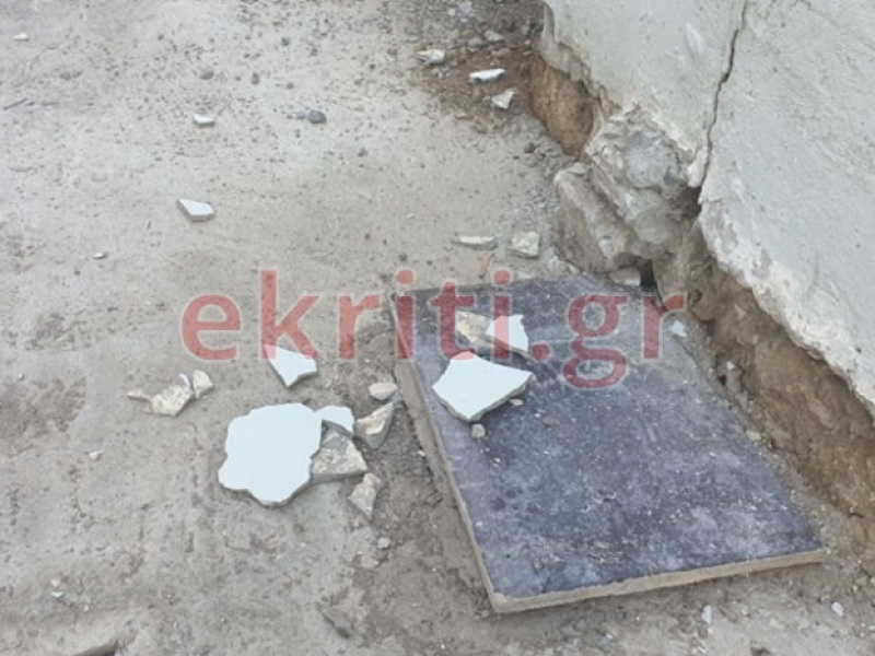 Σεισμός στο Ηράκλειο: Οι πρώτες εικόνες