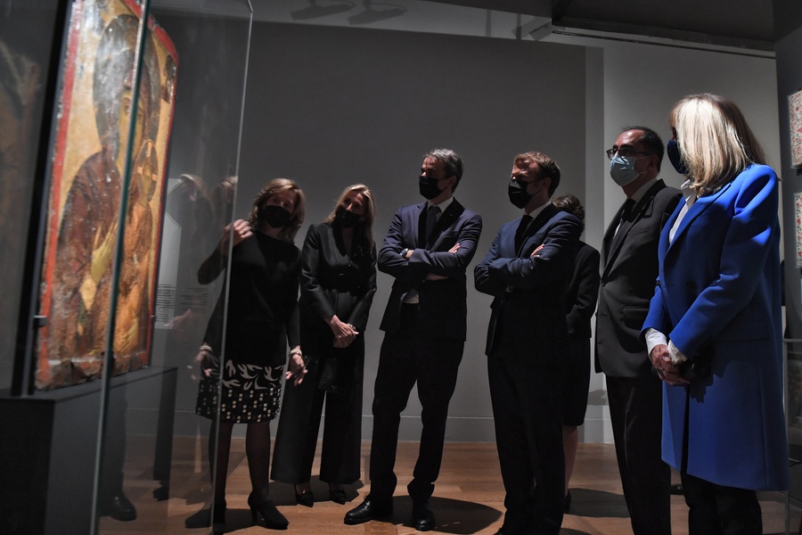 Κυριάκος Μητσοτάκης Εμανουέλ Μακρόν