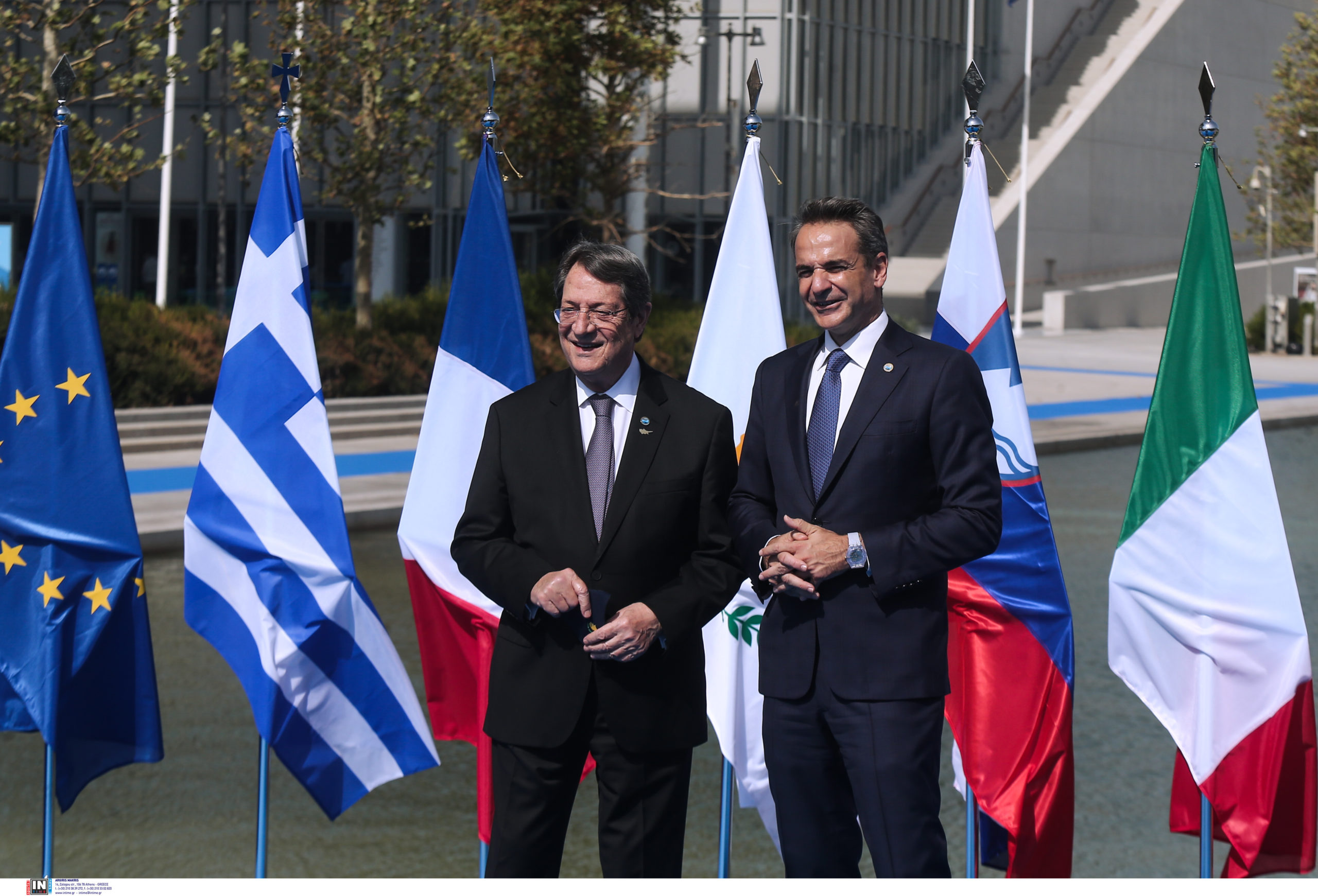 MED9 - Μητσοτάκης- Αναστασιάδης