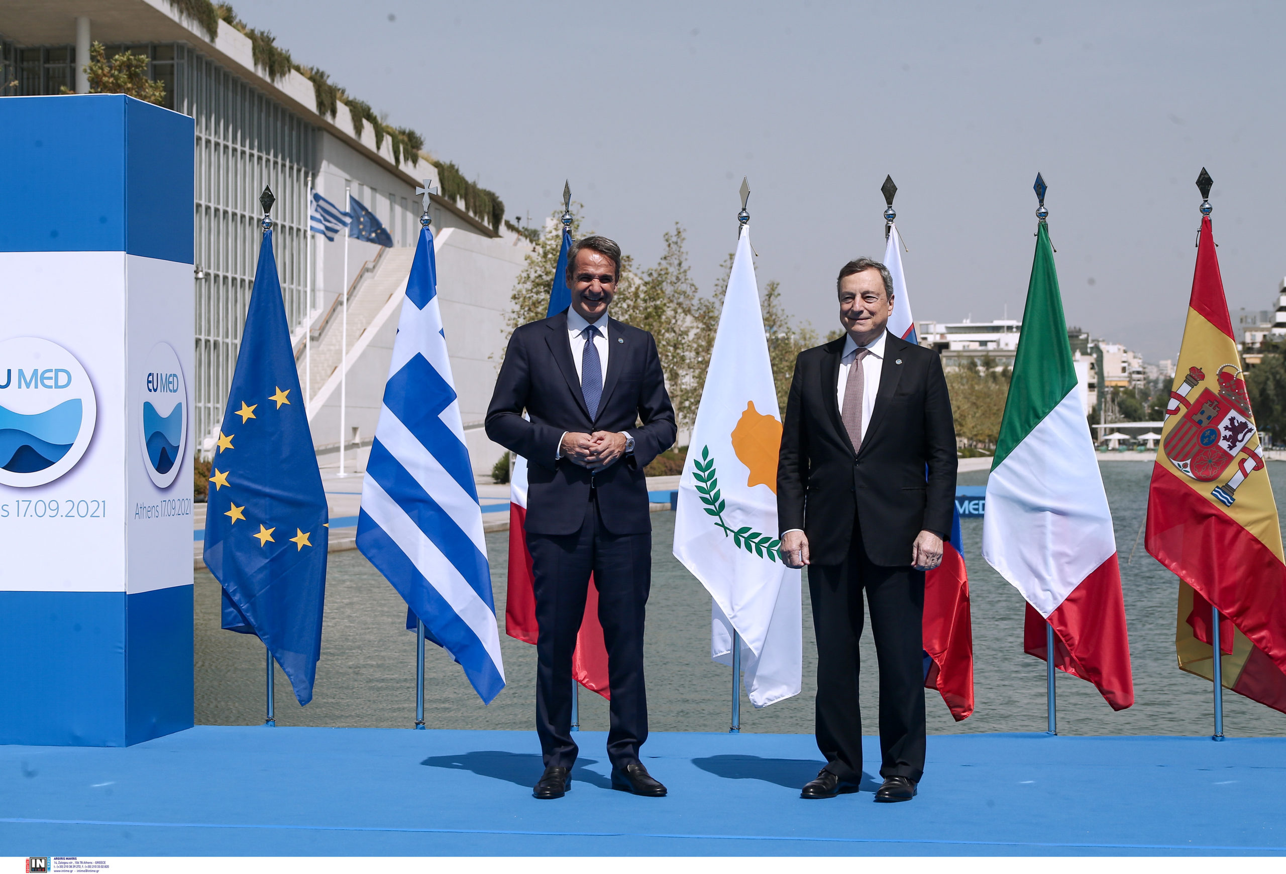 MED9 -Μητσοτάκης-Ντράγκι