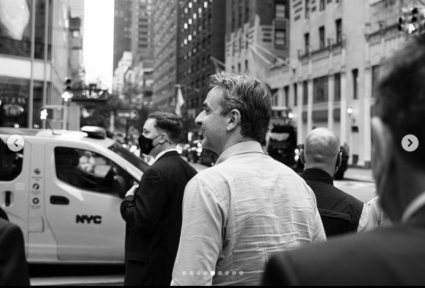 Κυριάκος Μητσοτάκης: Οι “backstage” φωτογραφίες από τη Νέα Υόρκη