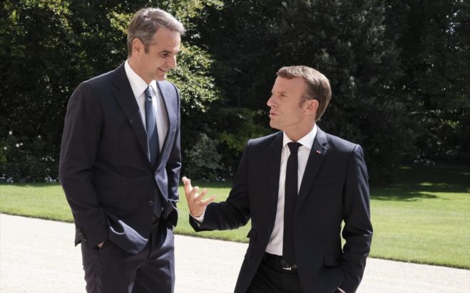 Μητσοτάκης Μακρόν