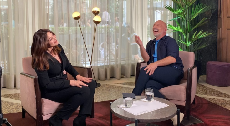 Νίκος Μουτσινάς Μόνικα Μπελούτσι