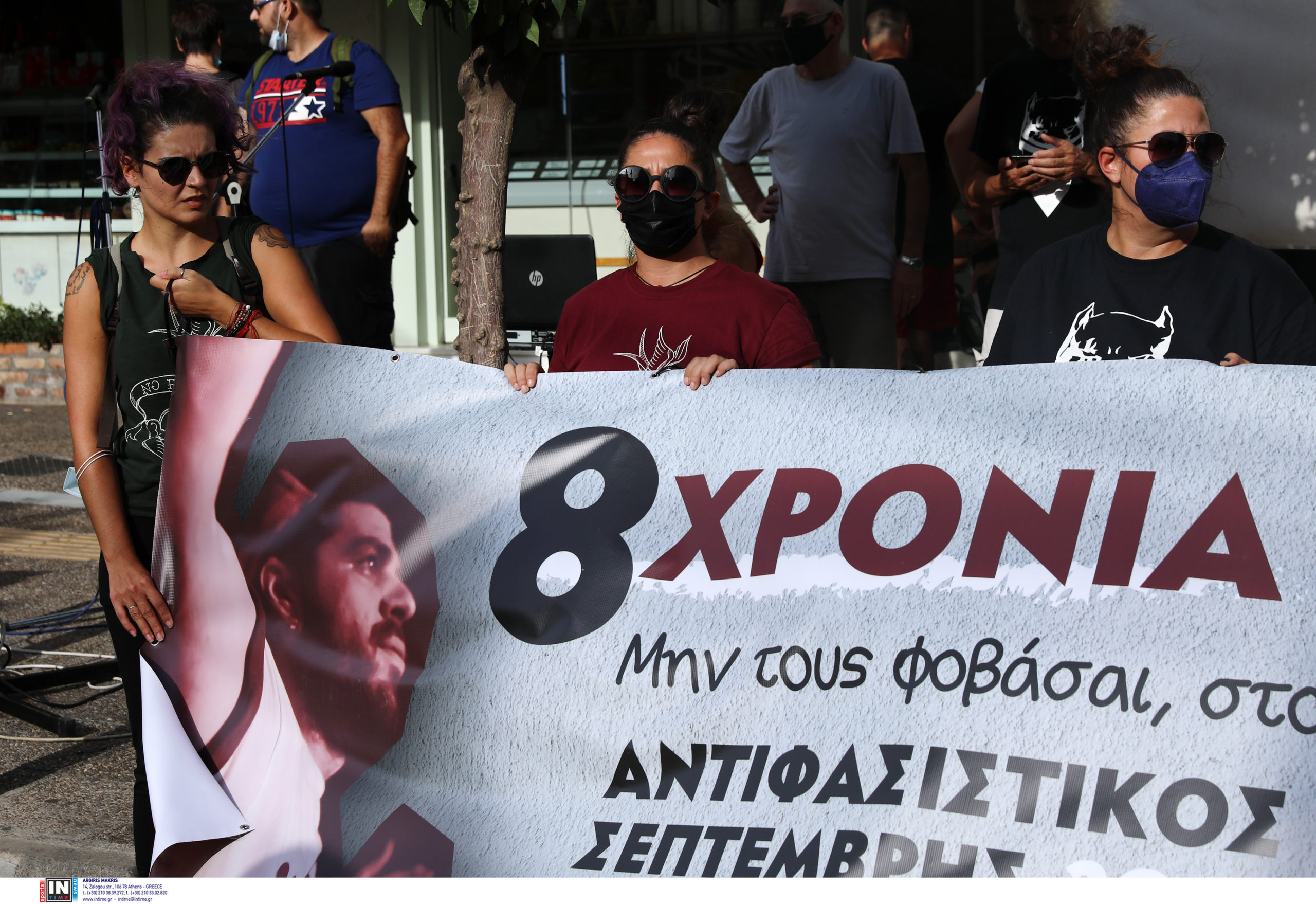 Παύλος Φύσσας συγκέντρωση Κερατσίνι