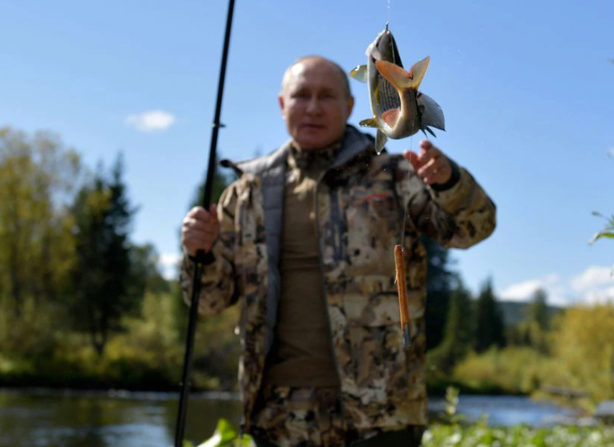 Πούτιν για ψάρεμα