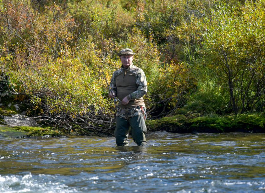 Πούτιν για ψάρεμα