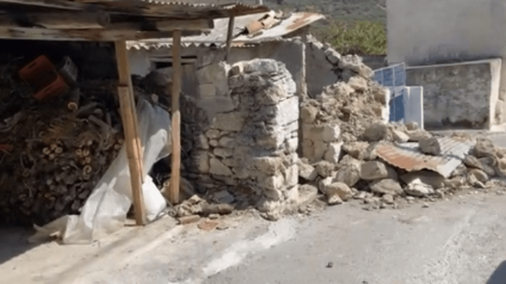 Σεισμός- Ηράκλειο- Χουμέρι