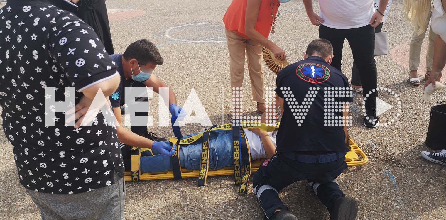 Πύργος: Μαθητής λιποθύμησε και χτύπησε στο κεφάλι του